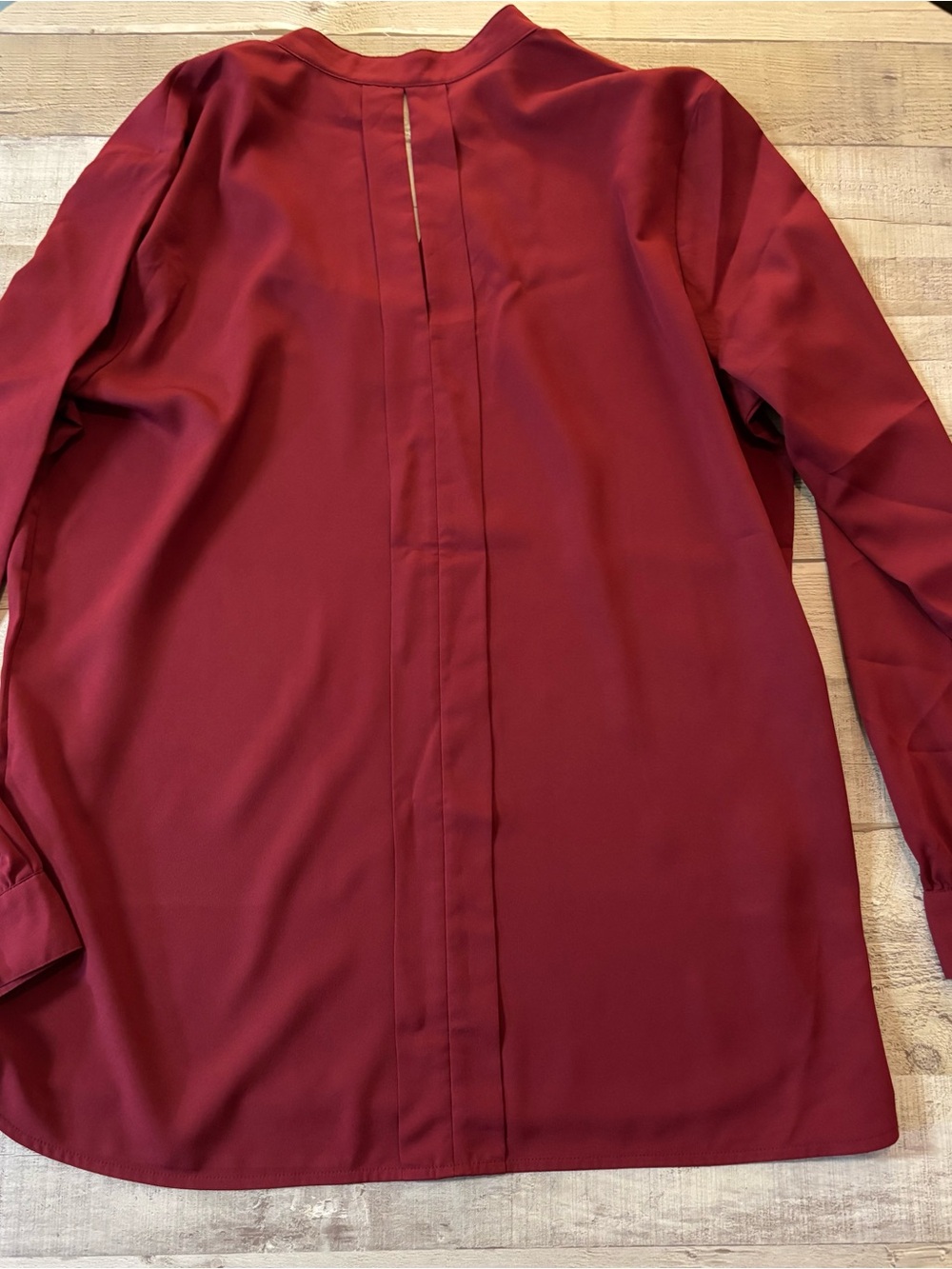 Banana Republic Women's Blouse - Deep Wine Red
